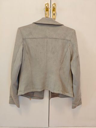 Cazadora polipiel Salvador Bachiller Gris