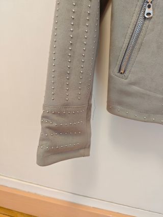 Cazadora polipiel Salvador Bachiller Gris