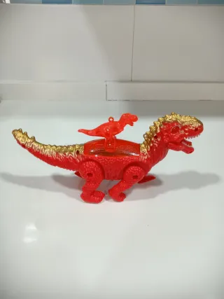 Dinosaurio Rex con luz, sonido y movimiento