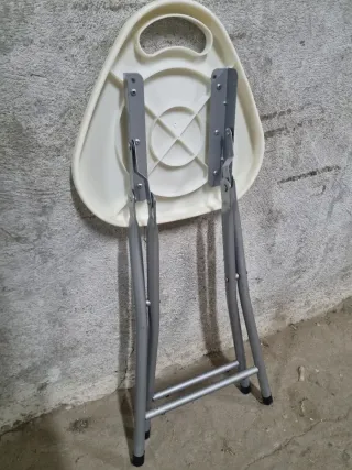 Taburete Plegable Blanco