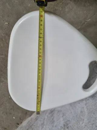 Taburete Plegable Blanco