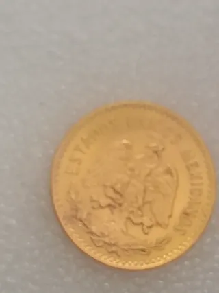 Moneda de Oro 5 Pesos 1955