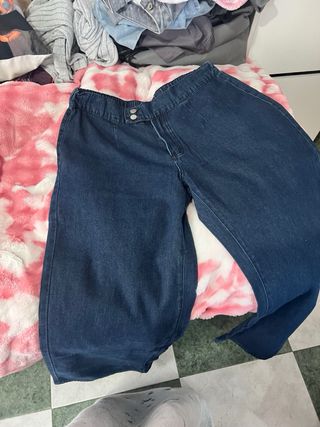 Jeans Vintage Talle Alto Mujer