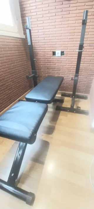 Press de banca multi-posición, más banco abdominal