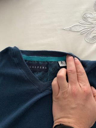 Jersey Scalpers Azul Hombre Talla S