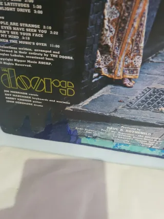 LP The Doors Strange Days 1987 Elektra