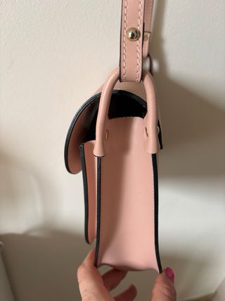 Borsa Florence rosa con nappina