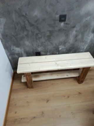 Mueble de entrada de madera