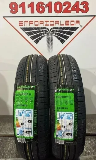 145 65 15 T LANVIGATOR RUEDA NUEVA YA MONTADA
