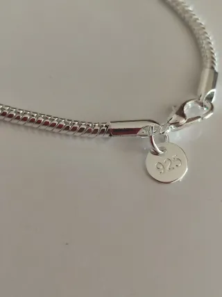 Pulsera Plata con Charm Stranger Things Demogorgon