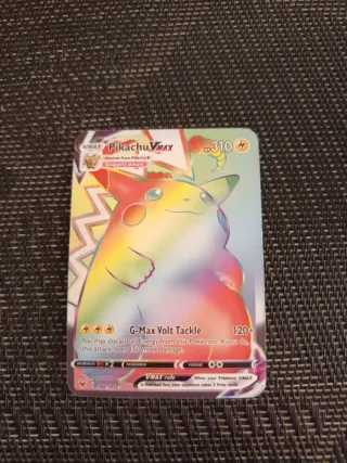 Carta Pokémon Pikachu VMAX 188/185 Vivid Voltage