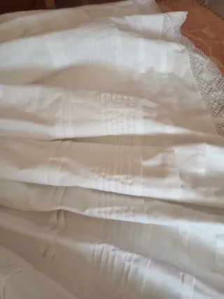 Enagua Baturra Blanca indumentaria tradicional