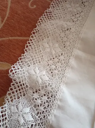 Enagua Baturra Blanca indumentaria tradicional