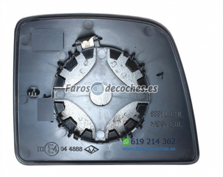 Cristal Espejo Retrovisor Izquierdo Convexo Ford