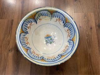 Lebrillo Ribesalbes Serie Tricolor