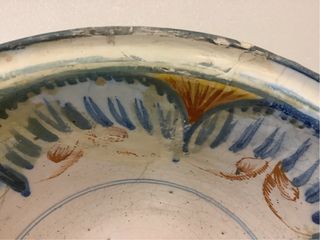 Lebrillo Ribesalbes Serie Tricolor