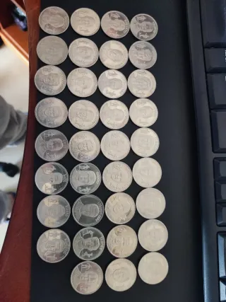 35 Monedas Real Madrid Jugadores