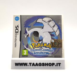Pokemon Versione Argento Soul Silver Nintendo DS