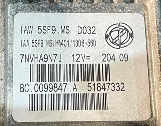 134700 51847332 centralita inyección fiat 500 312