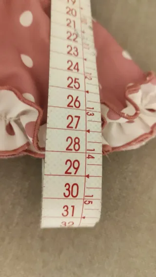 Traje de flamenca rosa lunares