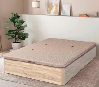 Base de cama con canapé abatible y gran capacidad