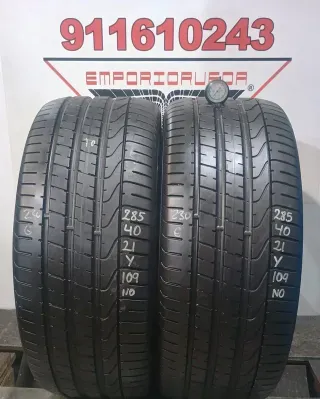285 40 21 Y PIRELLI RUEDA AL 90% VIDA UTIL