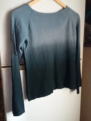 Jersey degradado gris y verde