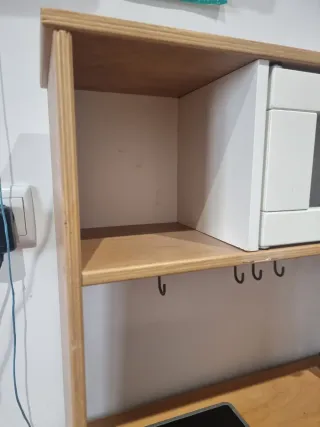 Cocina de madera IKEA para niños
