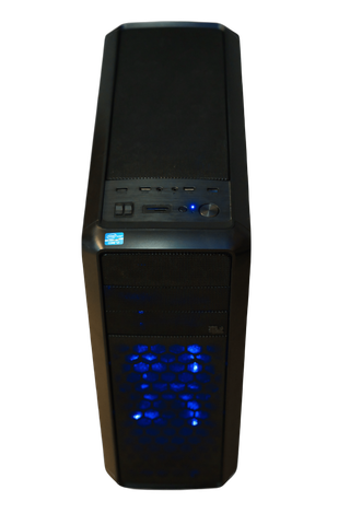 PC Gaming con LED Blu