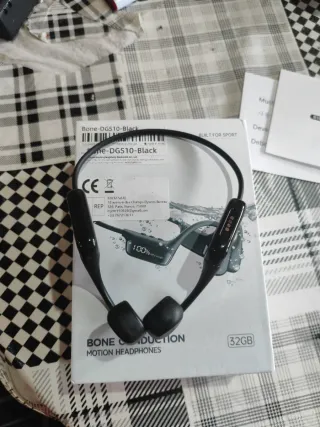 Auriculares deportivos Bone-DGS10 Negro 32GB