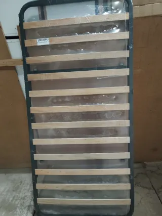 Somier 90x190 arrastre con ruedas y patas elevable