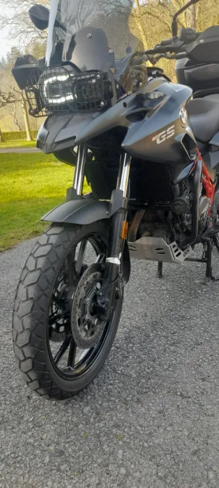 BMW F700GS Moto Negra