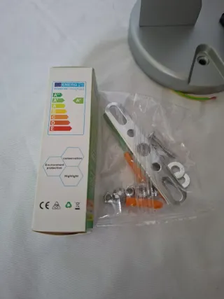 Lámpara de pared moderna con interruptor