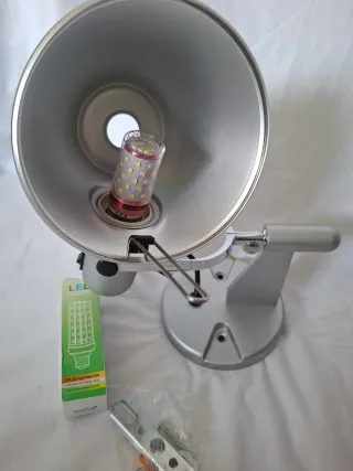 Lámpara de pared moderna con interruptor