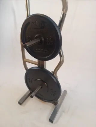 Soporte para discos de pesas 28 y 30 mm