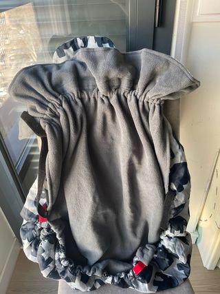 Funda para mochila portabebés elefantes