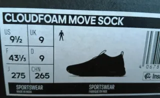 Zapatillas Adidas Negras sin cordones