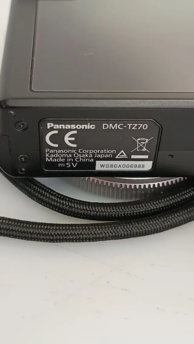 Panasonic Lumix DC-TZ70 Cámara B4Y3551