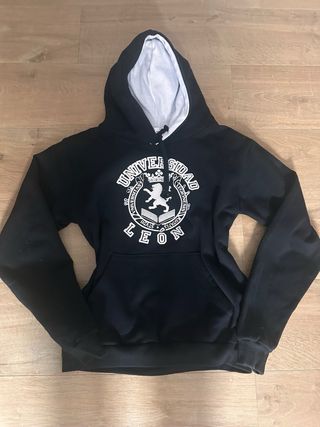 Sudadera Universidad de León Negra