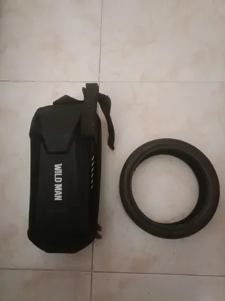 RUEDA Y BOLSA PARA PATINETE ELECTRICO