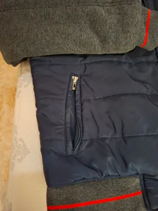 Cazadora La Vespita Hombre Azul/Gris