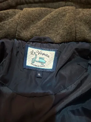 Cazadora La Vespita Hombre Azul/Gris