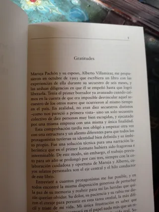 Noticia de un secuestro