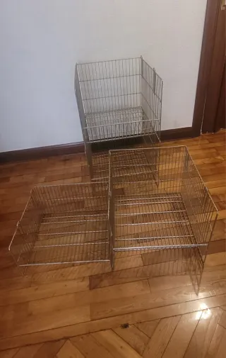 Cestones metálicos apilables