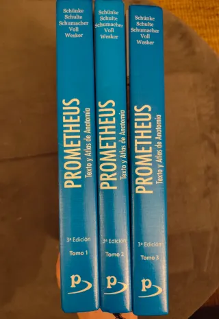 3 Tomos Prometheus - 3ª edición