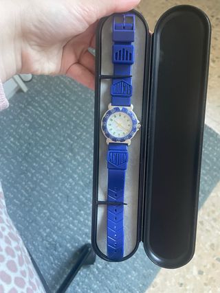 Reloj azul con correa ACTION