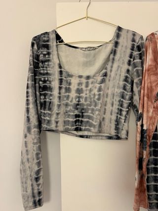 Lote 2 Tops Deportivos Tie-Dye