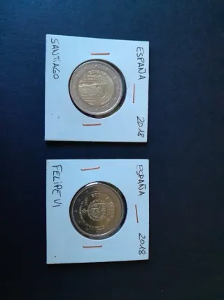 2 Euros Conmemorativos España 2018