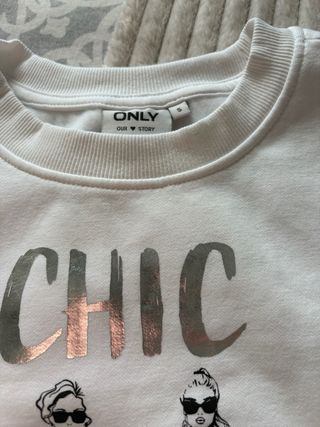 Sudadera ONLY CHIC Talla S