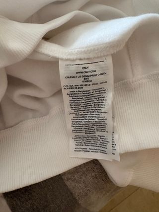 Sudadera ONLY CHIC Talla S